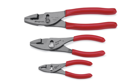 Set Pliers Combination Slip Joint 3 Pc