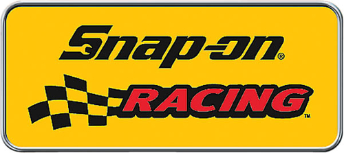 Decal, Snap-on Racing®, Small, 17" x 6", Black/Black
