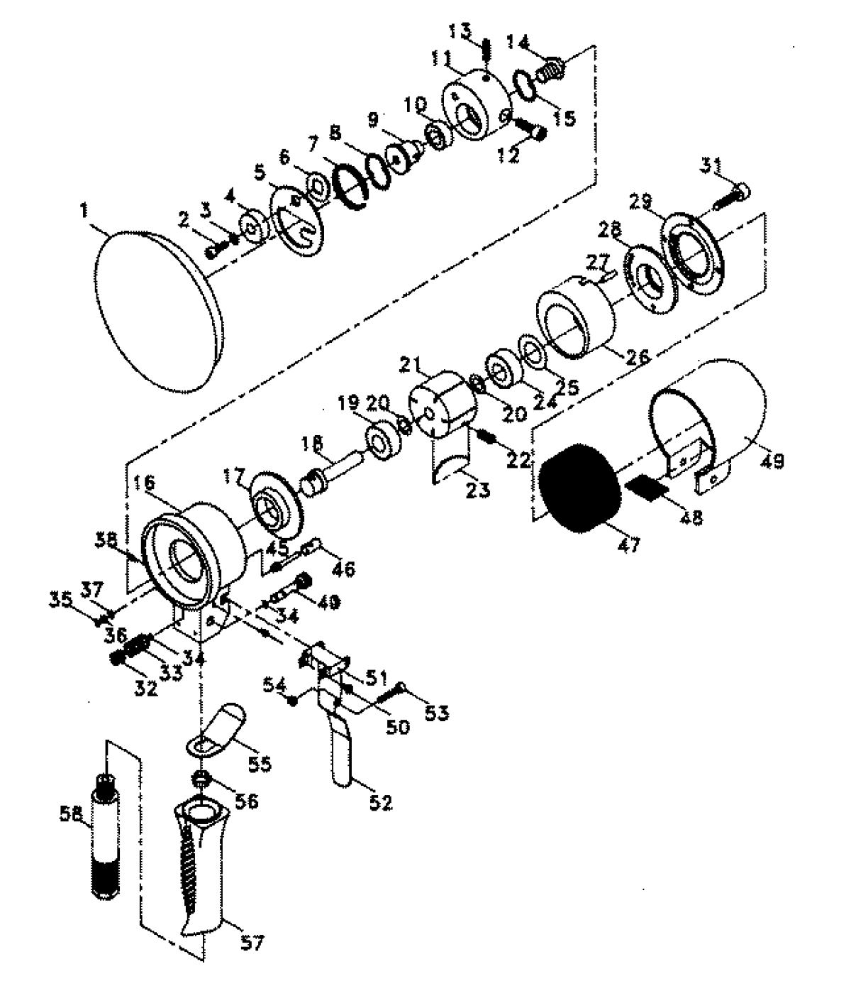 Sander, Air, Dual Action, Fine Finishing, 6" Pad