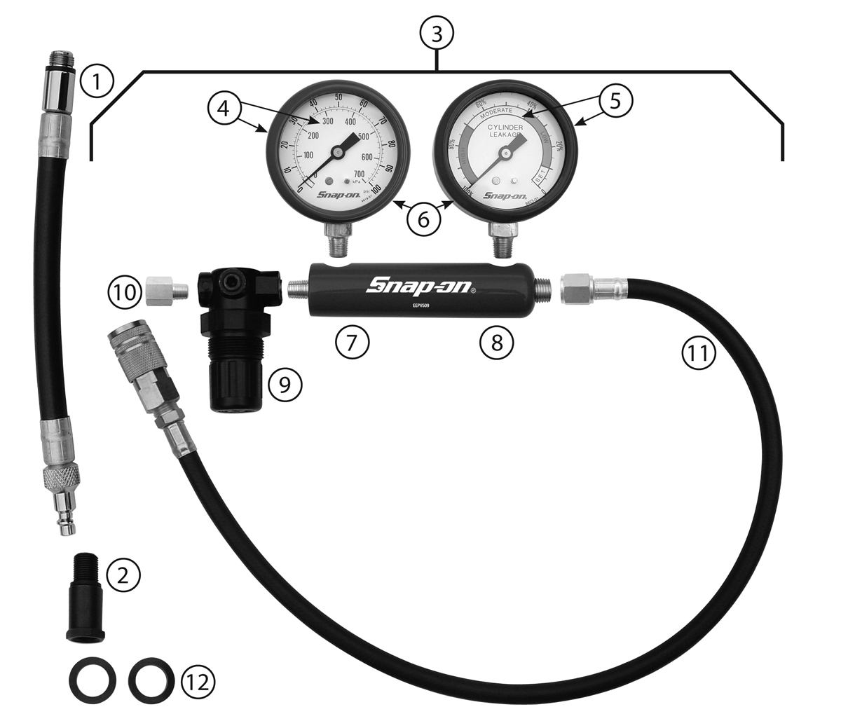Tester, Cylinder Leakage